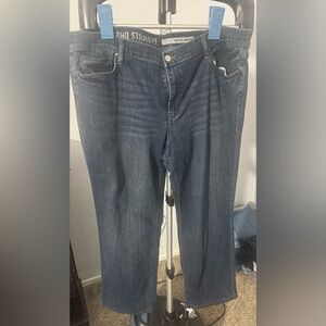 DKNY Women's Blue Boot Cut Jeans